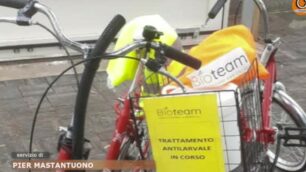 Nova Milanese green, la lotta alle zanzare si fa in bicicletta