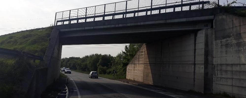 Strade provinciali ponte Caponago Carugato