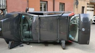 L’auto incidentata