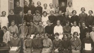 La classe ritratta nella foto del 1920