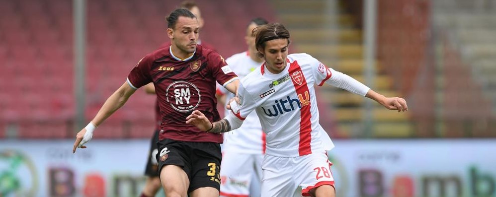 ”El flaco” Colpani in campo a Salerno