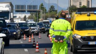 Statale 36 incidente Seregno sud coda