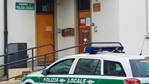 La sede del comando di polizia locale di  Usmate Velate