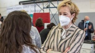Vaccini Letizia Moratti Meda Palazzetto sport