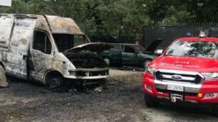 I vigili del fuoco a Cologno