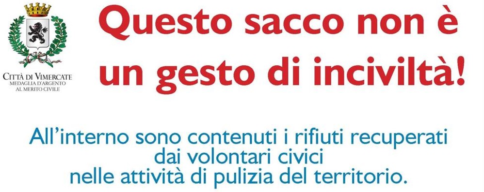 Vimercate volontari civici cartellino