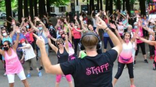 Le donne che si sono ritrovate in piazza