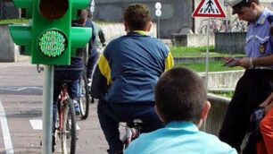 Bambini in bicicletta