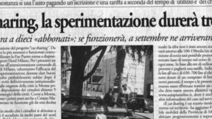 Dalla pagina di cronaca del Cittadino del 21/06/2001