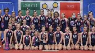 Alcune squadre del Monza Cheer