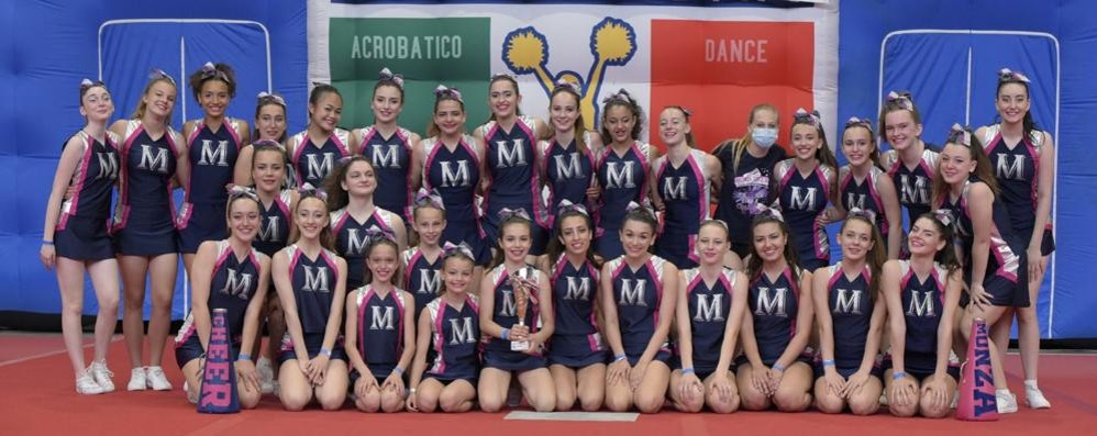 Alcune squadre del Monza Cheer