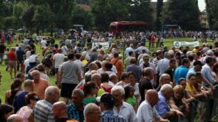 Tanta gente al Parco Campello in occasione di una passata sagra di san Fermo