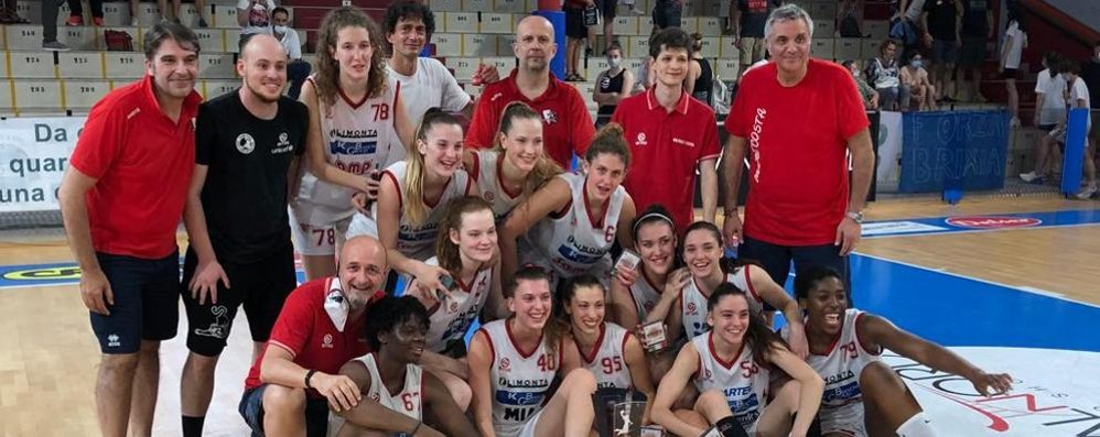 Basket Costa U18 gemelle Eleonora e Matilde Villa vittoria Coppa Italiana