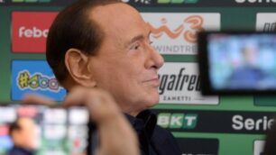 Monza Calcio Serie B  Silvio Berlusconi - foto Buzzi/Ac Monza