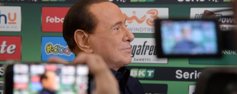 Monza Calcio Serie B  Silvio Berlusconi - foto Buzzi/Ac Monza