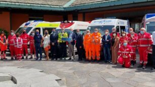 Cancro primo aiuto donazione sanificatori ambulanze Valtellina