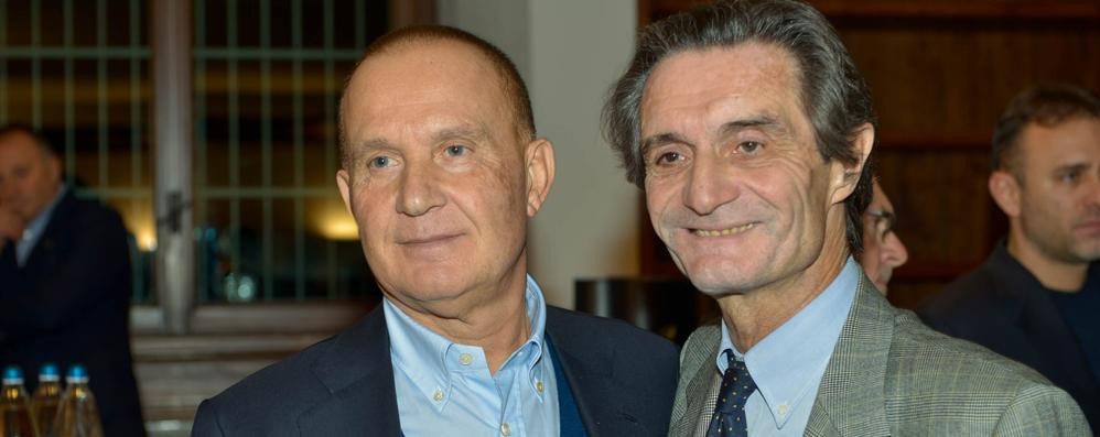 Flavio Ferrari e Attilio Fontana