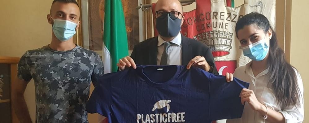 Concorezzo sindaco Capitanio Plastic Free