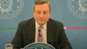 Presidente del consiglio Mario Draghi