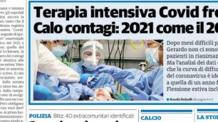 prima pagina il Cittadino 17 giugno 2021 e KmZero