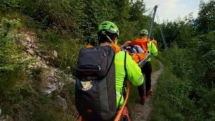 Soccorso alpino Desio Fiumelatte - foto Cnsas Soccorso alpino