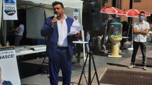 Simone Gargiulo candidato sindaco della lista Per Desio, Lega e Fratelli d'italia