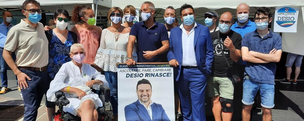 Simone Gargiulo candidato sindaco della lista Per Desio, Lega e Fratelli d'italia