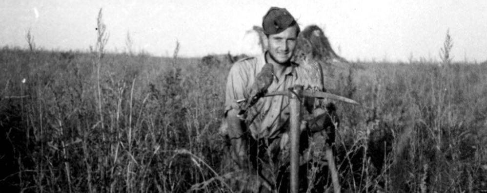 Eugenio Corti militare in Russia in una fotografia pubblicata nel libro