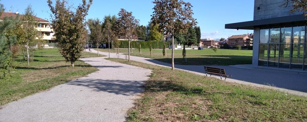 Il parco di via Agnesi a Desio