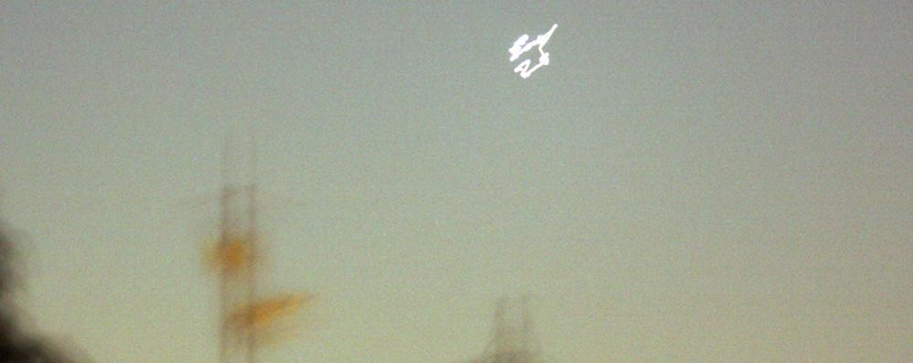 Un preteso avvistamento Ufo a Brugherio, pochi anni fa