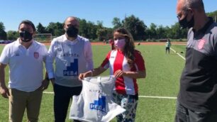 Concorezzo: la visita al centro sportivo dell’assessore Alessandra Locatelli