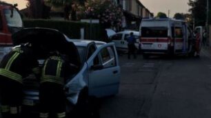 I soccorsi sul luogo dell’incidente