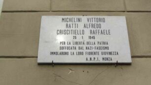 Alfredo Ratti, Vittorio Michelini, Raffaele Criscitiello: la paide loro dedicata sui muri del liceo Valentini