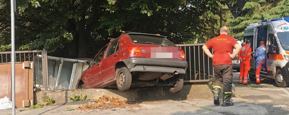 Lissone incidente via Archimede