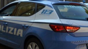 Una volante della polizia