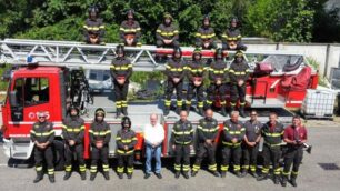 Foto di gruppo (foto vigili del fuoco)