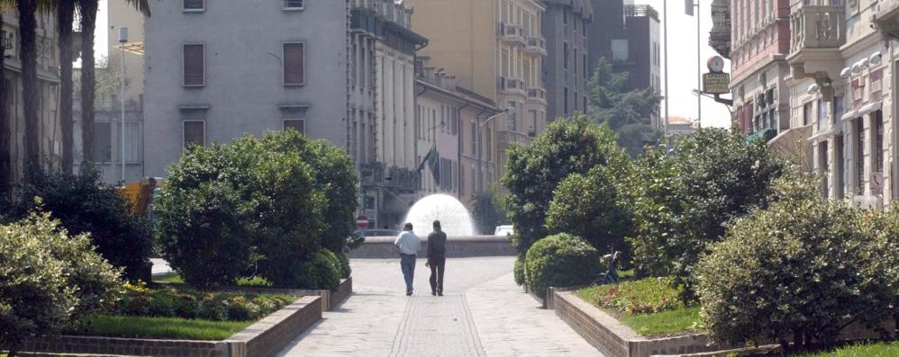 Via Italia a Monza