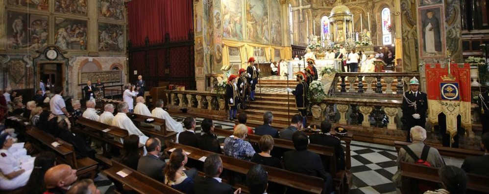 La messa solenne di san Giovanni in duomo nel 2018