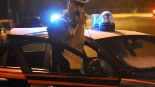Una pattuglia dei carabinieri