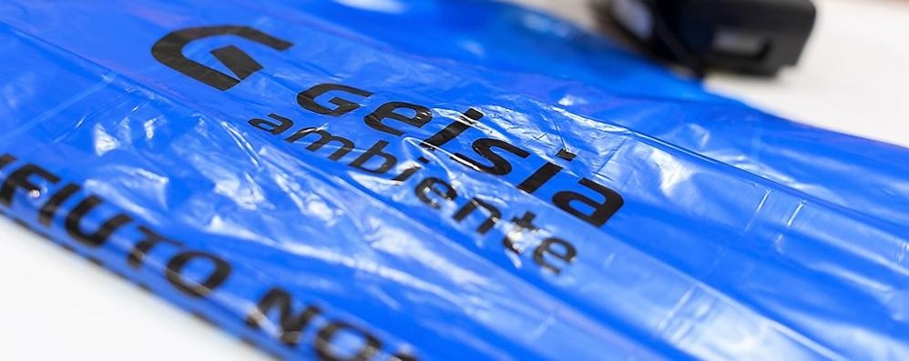 Il sacco per la frazione indifferenziata di Gelsia Ambiente