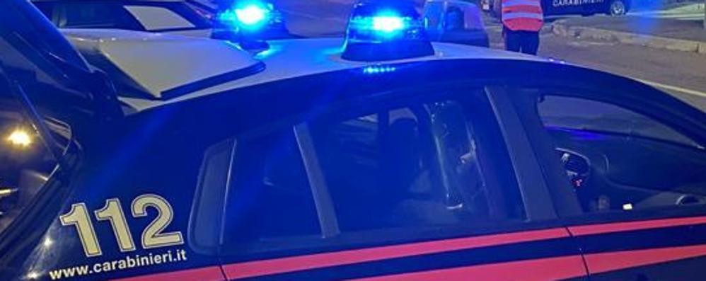 Una pattuglia dei carabinieri