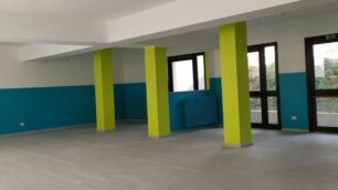 La nuova sala polifunzionale a Tregasio