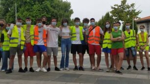 I ragazzi che hanno partecipato all’iniziativa