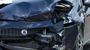 Incidente tra due auto ss36 nord tra Lissone e San Salvatore.