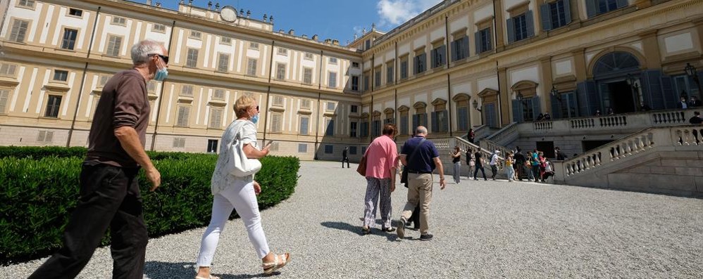 Monza riapertura villa reale