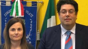 Il sindaco Lisa Mandelli ed il vicesindaco Pasquale De Sena