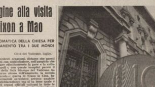 Dalla prima pagina del Cittadino del 22 luglio 1971.