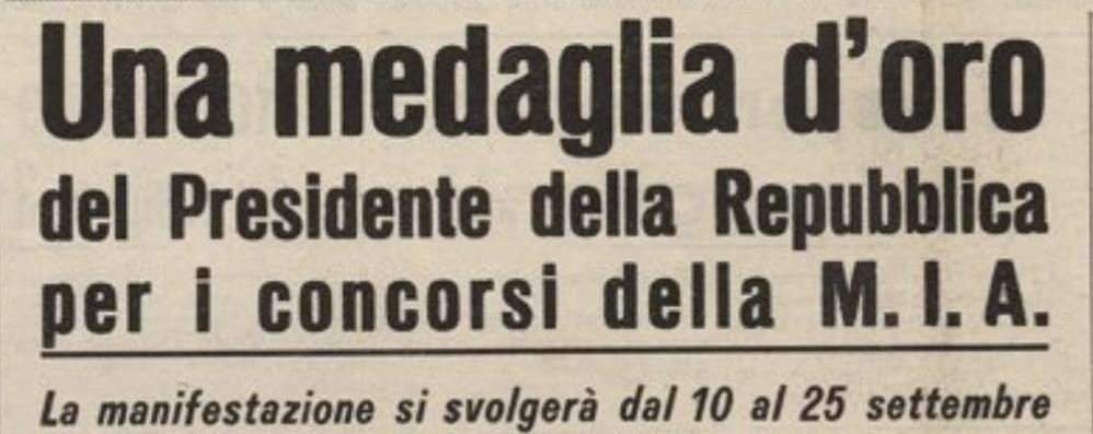 Dalla prima pagina del Cittadino del 14 luglio 1966.