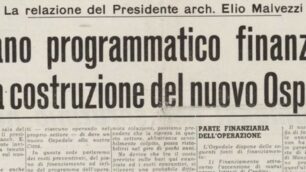 Dalla prima pagina del Cittadino del 7 luglio 1966.