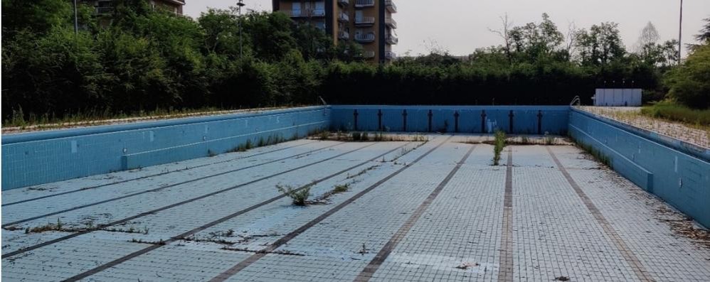 Piscina Vimercate foto Vimercate Futura sopralluogo giugno 2021